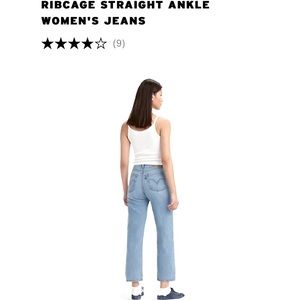 Levi’s Premium Ribcage Straight Ankle Jean